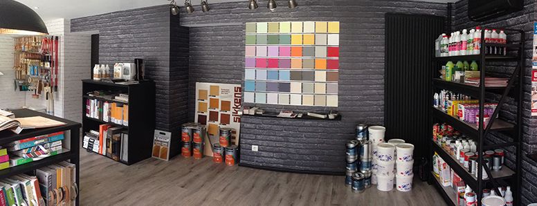 Peinture et bâtiment