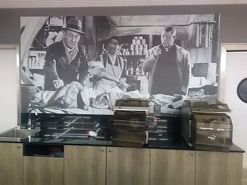 La crémerie d'autrefois, Panneau photo, crédence