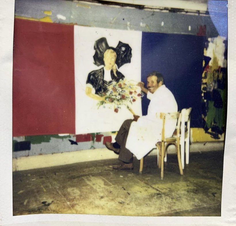 Le décor peint à la main, Archives de l'atelier