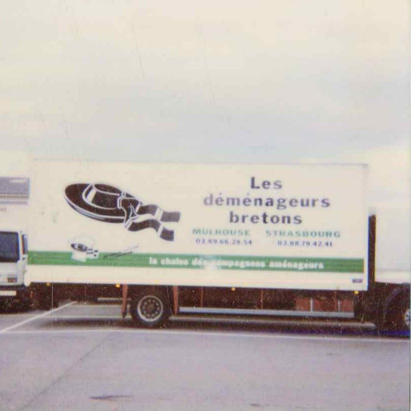 Les déménageurs bretons, Habillage de camion de déménagement