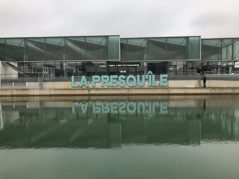 La Presqu'île, lettres relief, saint-dizier