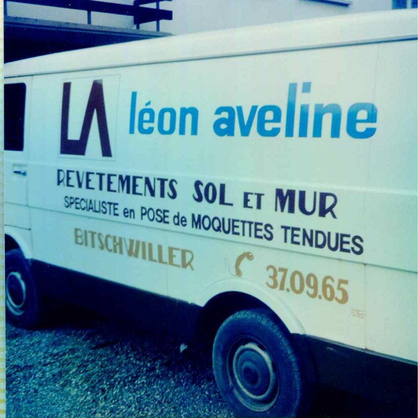 Léon Aveline, revêtements, Le fourgon de la famille, Bitschwiller