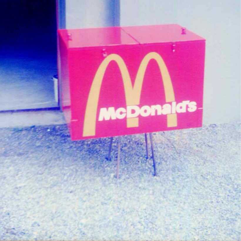 McDonald's, Caisson lumineux double face