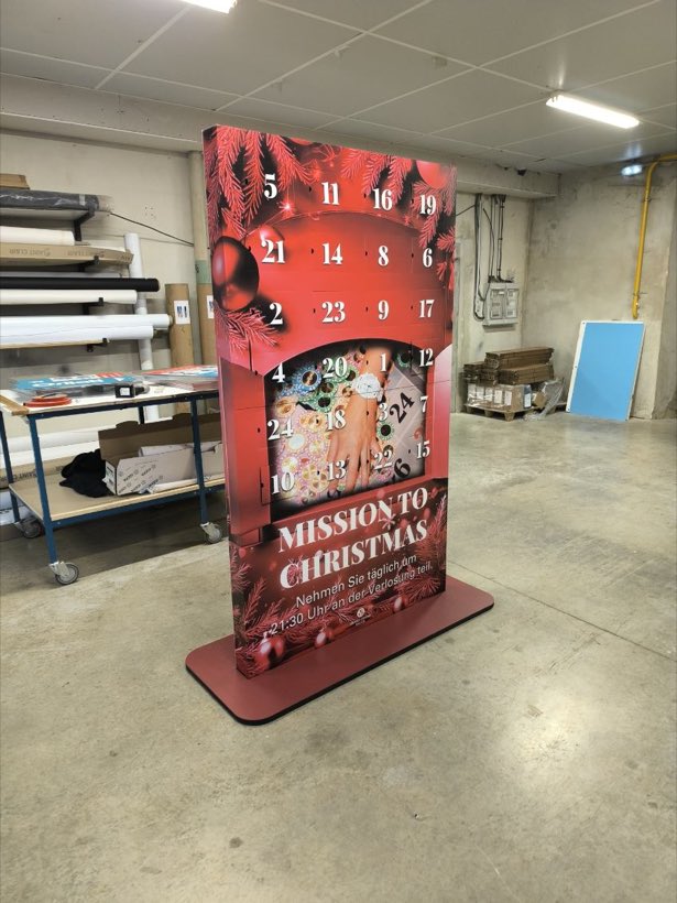 Mission to Christmas, Totem de jeu, calendrier de l'avent
