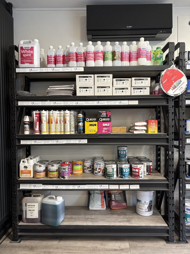 Le rayon technique, Sous-couches, nettoyants, traitements