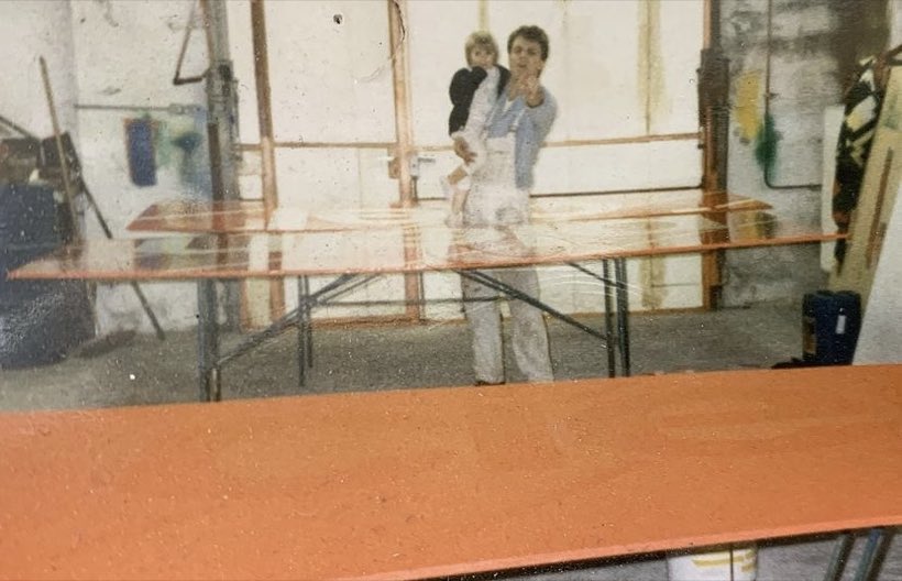 Les tréteaux et la laque, Archives de l'atelier